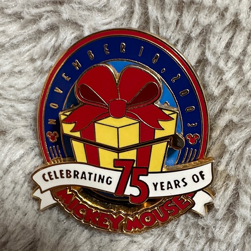 Mickey Mouse 75th Anniversary Pin